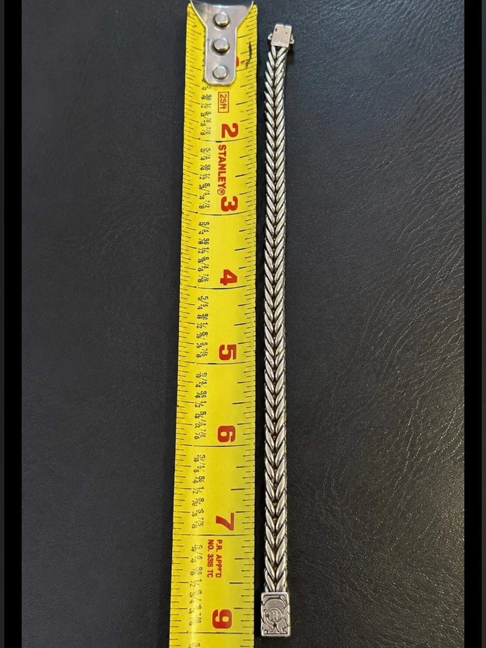John Hardy Sterling Silver 925 Classic Wheat Chain Bracelet 8.75” 55.5g